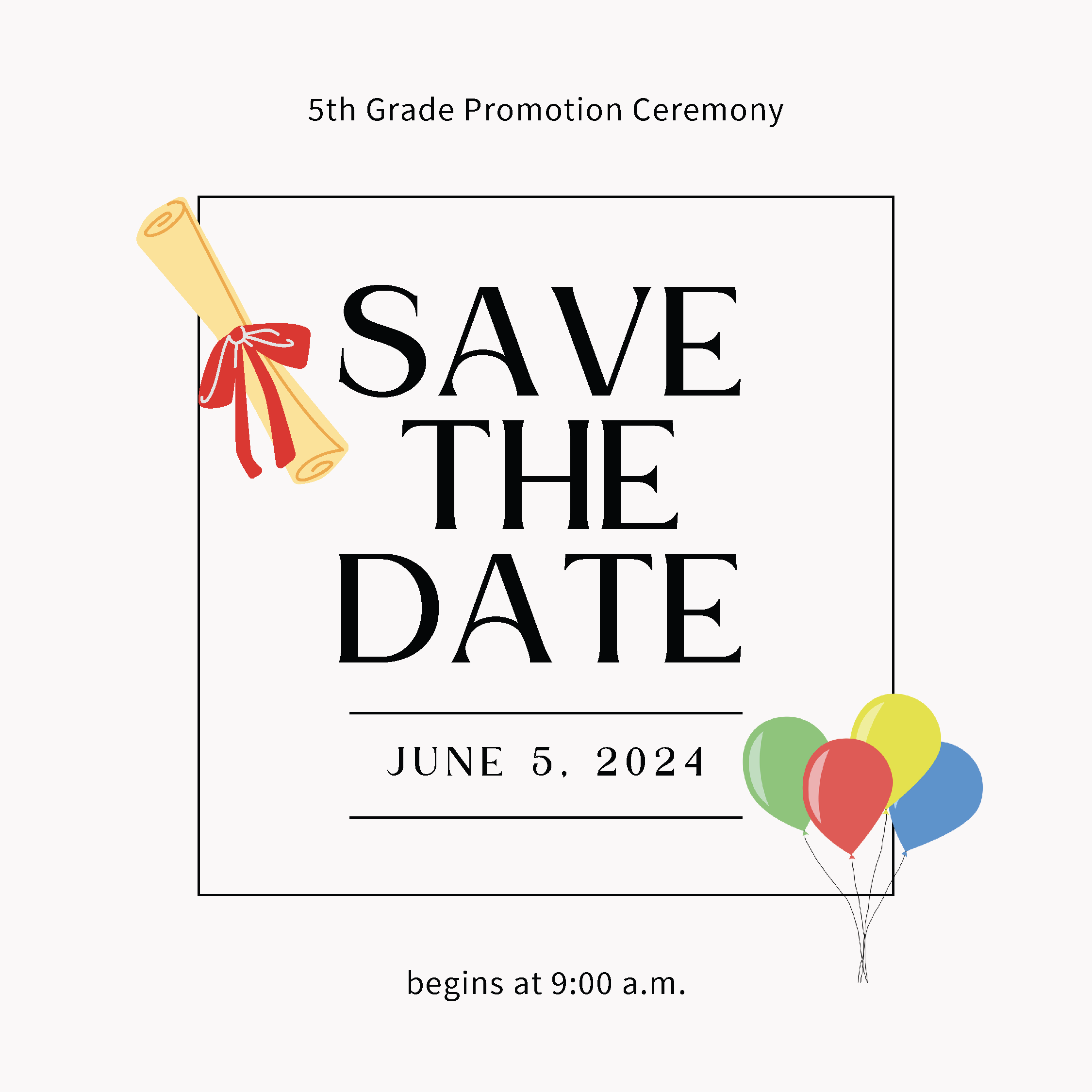 2024 Graduation Ceremony – Campbell Drive K8 Center